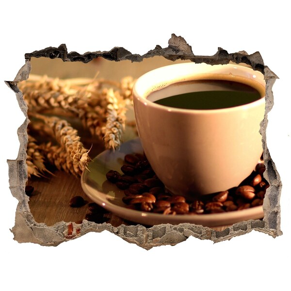 Samolepící nálepka Káva so zrnami