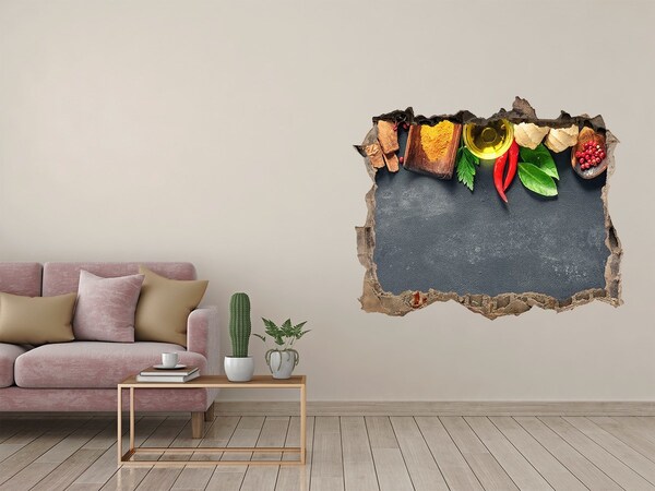 Samolepící nálepka na zeď Kuchynské chute spoza steny