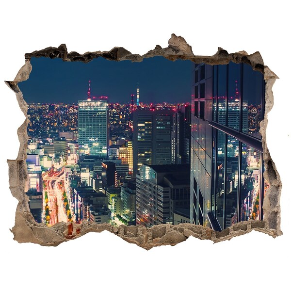 Fototapeta díra na zeď 3D Tokyo japan