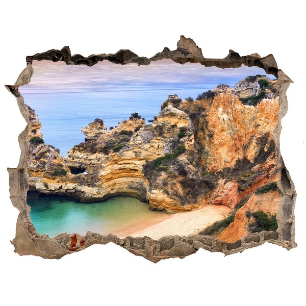 Nálepka fototapeta 3D výhled Lagos portugal