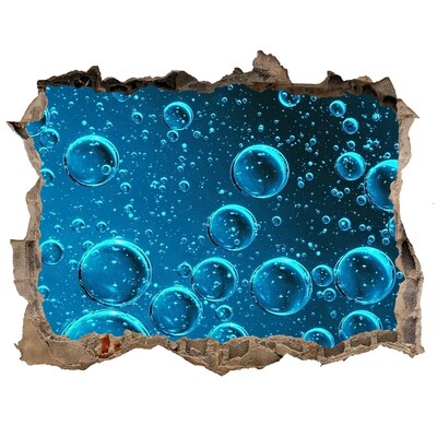 Fototapeta díra na zeď Podvodný svet s bublinami