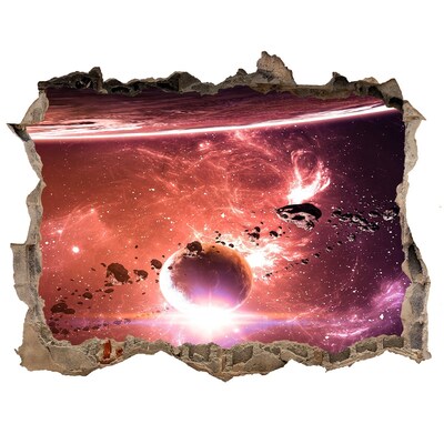 Foto fotografie díra na zeď Galaxie