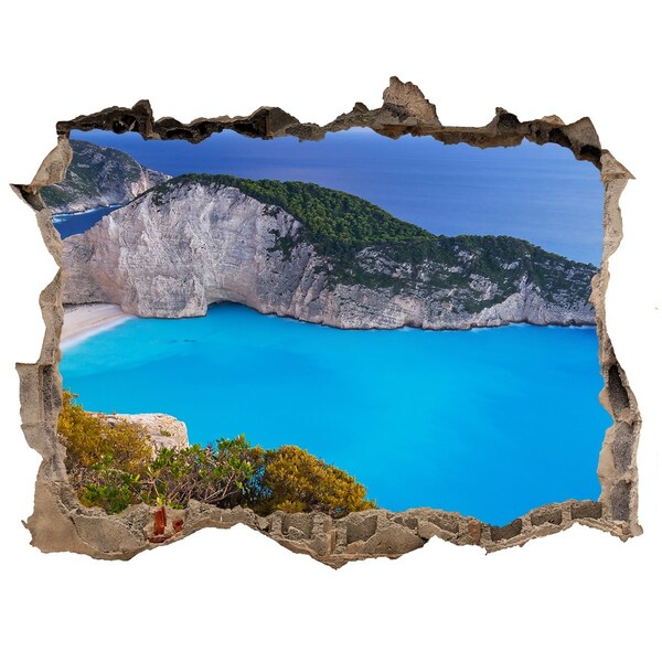 Nálepka fototapeta 3D výhled Zakynthos grécko