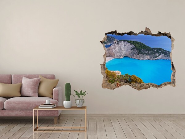 Nálepka fototapeta 3D výhled Zakynthos grécko