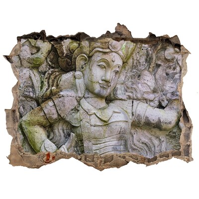 Fototapeta díra na zeď 3D Stone carving