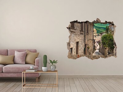 Fototapeta díra na zeď 3D Očarujúce mestečko v Toskánsku