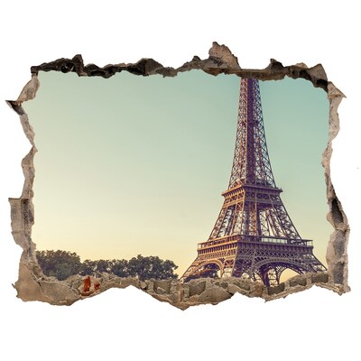 Nálepka fototapeta 3D na zeď Eiffelova veža v paríži