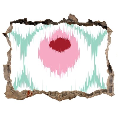 Fototapeta díra na zeď Zvuková ilúzia v betóne