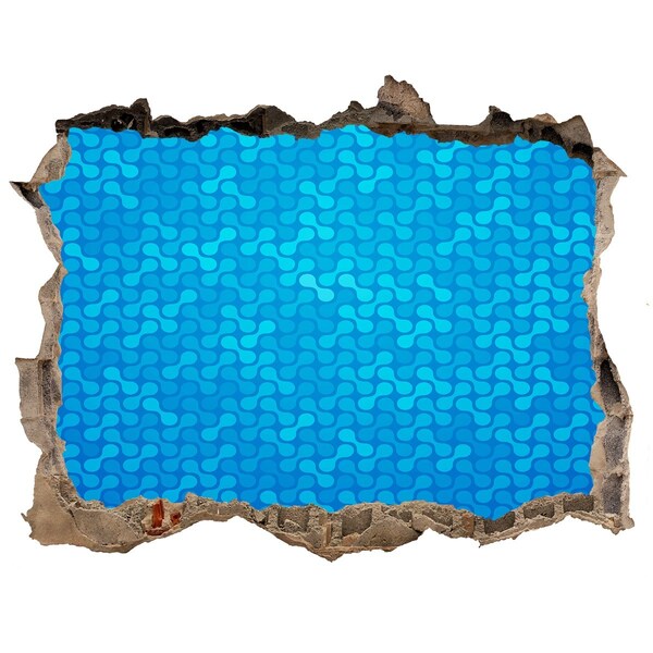 Díra 3D fototapeta na stěnu nálepka Odraz vody