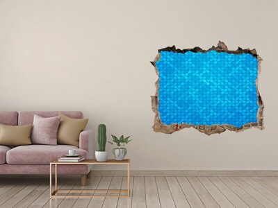 Díra 3D fototapeta na stěnu nálepka Odraz vody