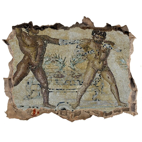 Samolepící díra na stěnu Staroveké gladiátorské zápasy