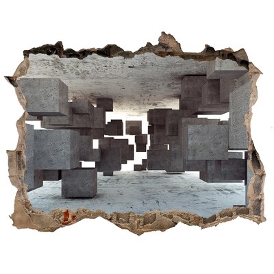 Samolepící nálepka beton Transparentný priestor v surrealistickom štýle