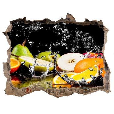 Samolepící díra na stěnu Ovocný raj v útulnom prostredí