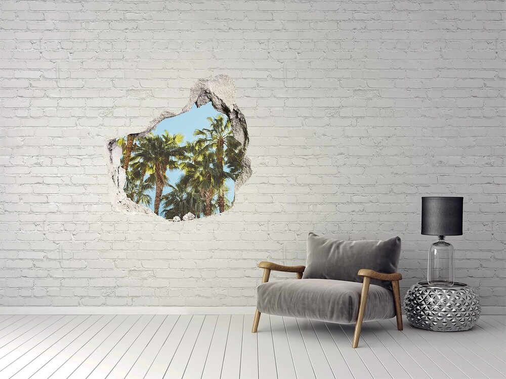 Fototapeta diera na stenu 3D Vysoké palmy