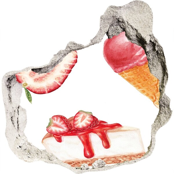 Nálepka fototapeta 3D výhľad Sladké radosti leta