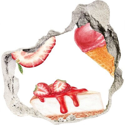 Nálepka fototapeta 3D výhľad Sladké radosti leta