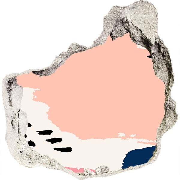 Fototapeta diera na stenu Zrúcaný múr s výhľadom na pláž