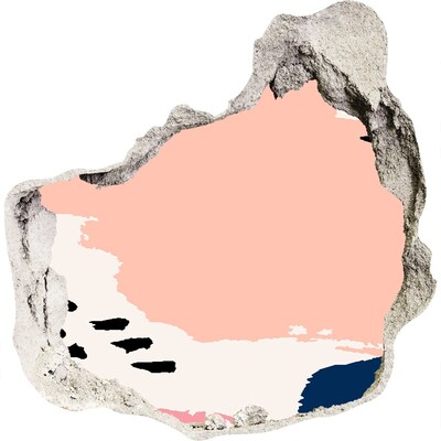 Fototapeta diera na stenu Zrúcaný múr s výhľadom na pláž