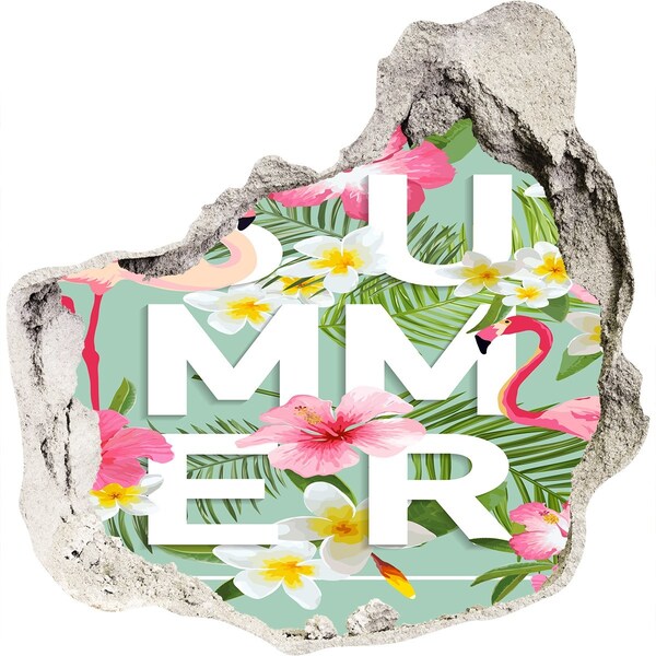 3D diera nálepka Letné sny