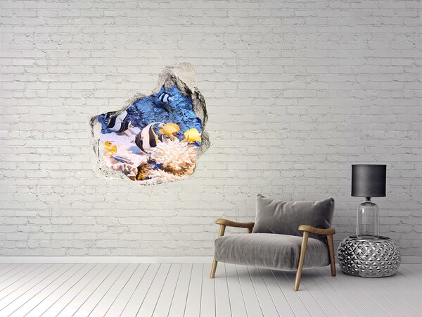 Fototapeta diera na stenu 3D Podvodný svet koralového útesu