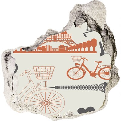 Fototapeta diera na stenu Paríž v detailoch