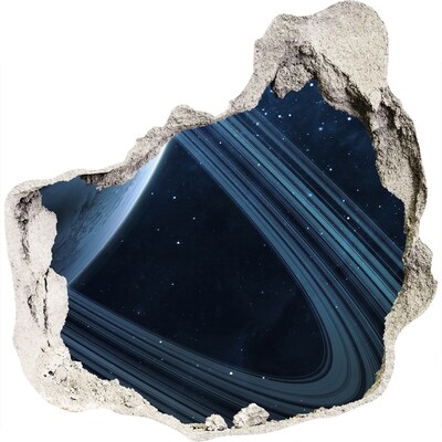 Diera 3D v stene na stenu Priestorová diera v stene