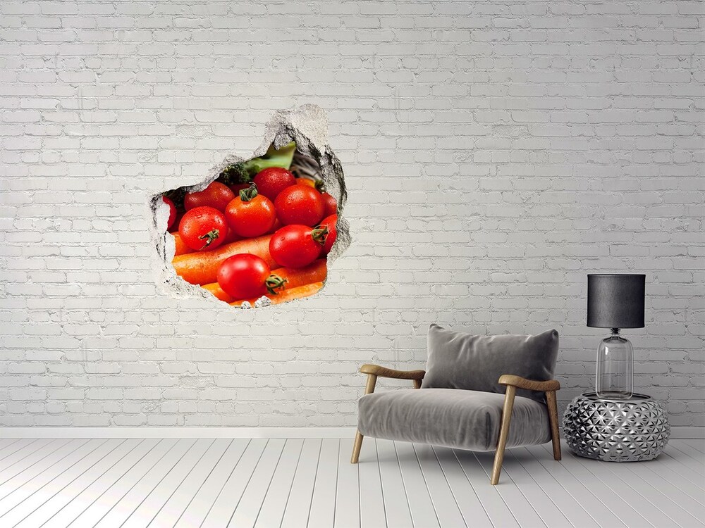 Foto fotografie diera na stenu Zelenina