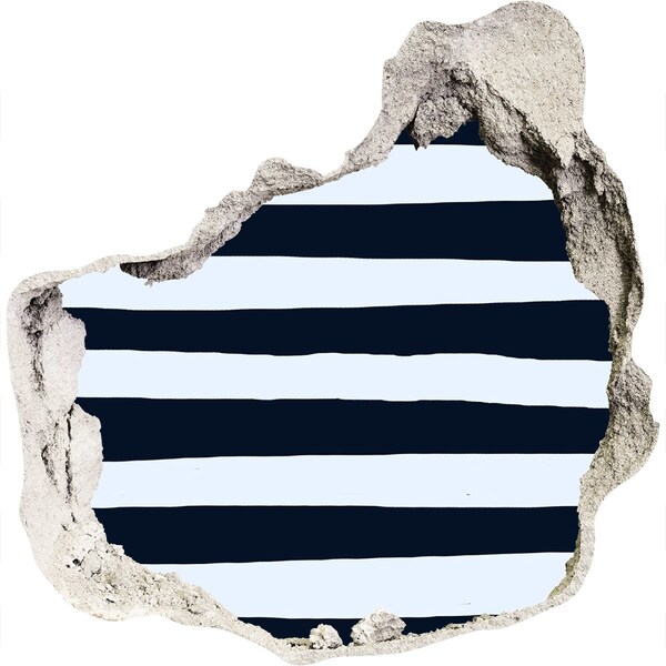 Nálepka 3D diera samolepiaca Prielom do hlbín mora