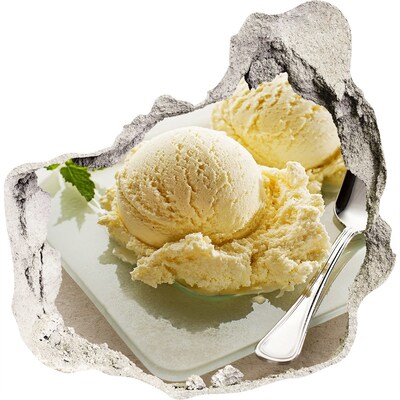 Nálepka fototapeta 3D výhľad Ľadový raj