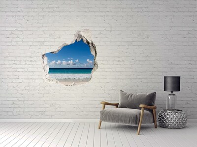 Diera 3D fototapety nálepka Beach seychely