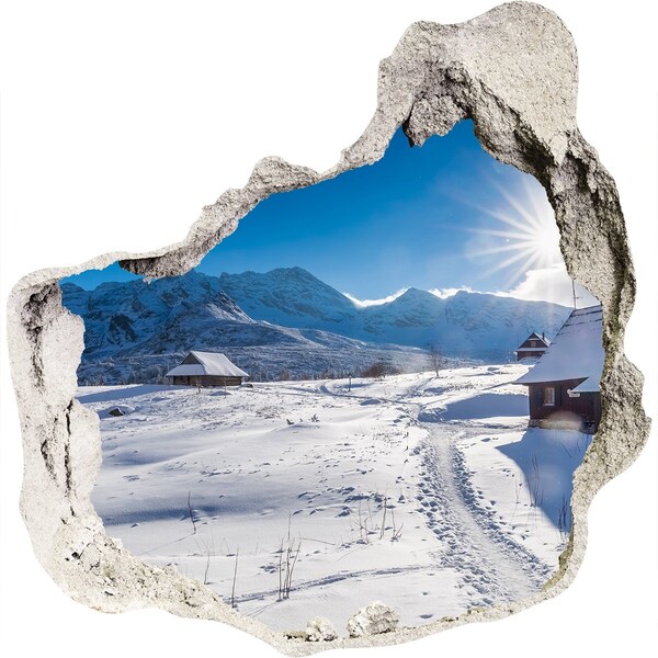 Fototapeta diera na stenu 3D Hale tatry