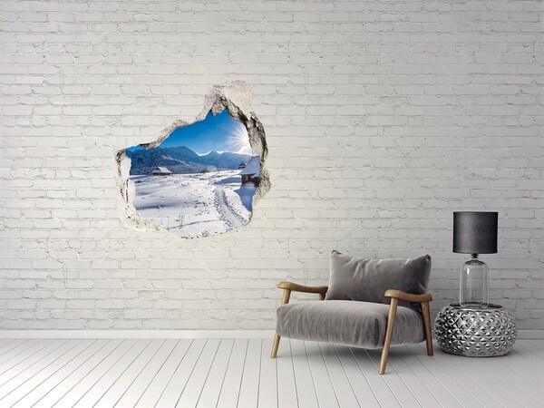 Fototapeta diera na stenu 3D Hale tatry