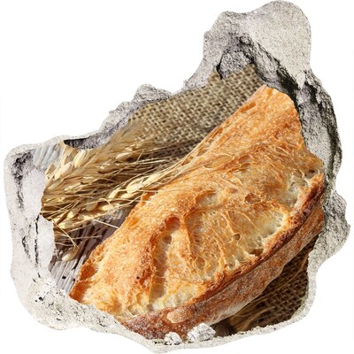 Foto fotografie diera na stenu Chlieb s obilím v pozadí