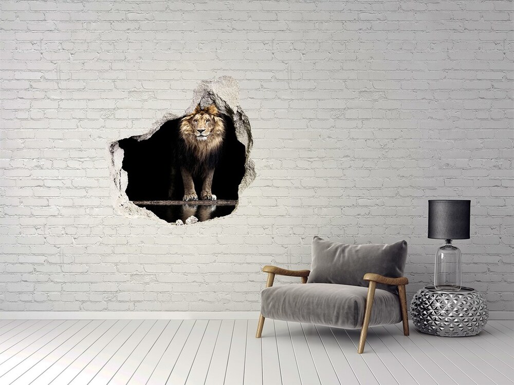 Nálepka fototapeta na stenu Portrét leva