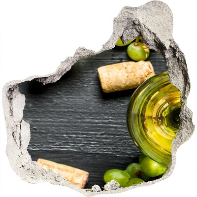 Samolepiaca diera Víno a hrozno