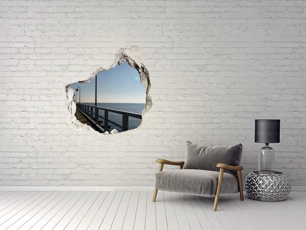 Fototapeta diera na stenu Pier v gdyni