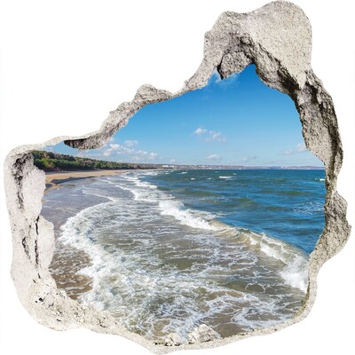 Foto fotografie diera na stenu Baltské more