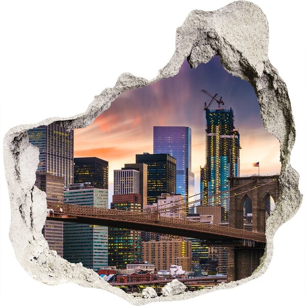 Samolepiaca nálepka Brooklynský most v New Yorku