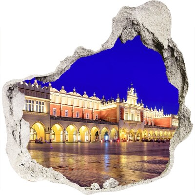 Fototapeta diera na stenu Krakov, poľsko
