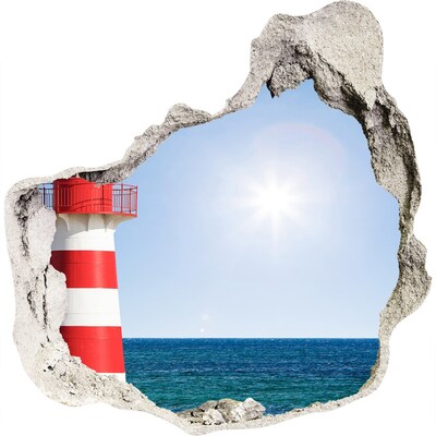 Fototapeta diera na stenu 3D Maják