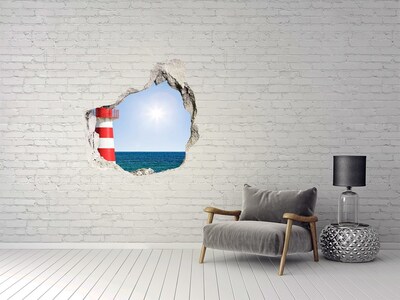Fototapeta diera na stenu 3D Maják
