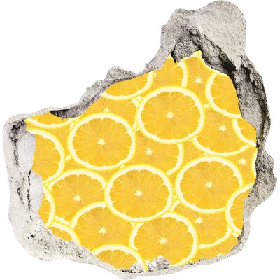 Samolepiaca diera nálepka Plátky citróna