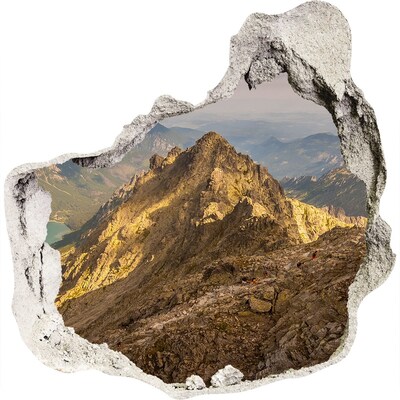 Samolepiaca nálepka fototapeta Morské oko tatry