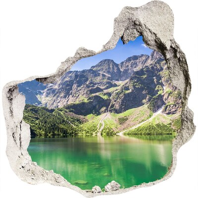 Foto fotografie diera na stenu Morské oko tatry