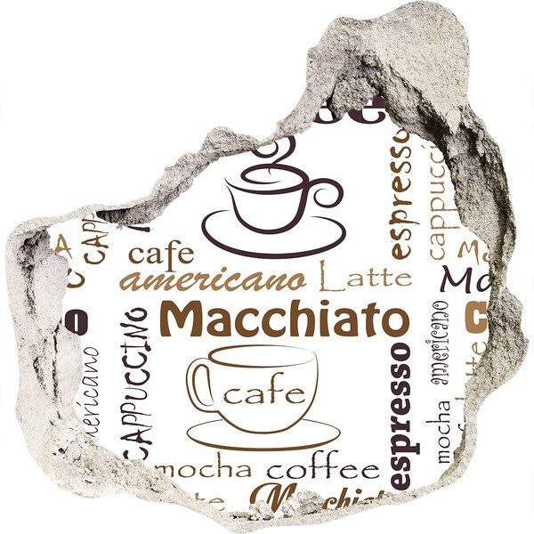 Fototapeta diera na stenu Kávový kútik