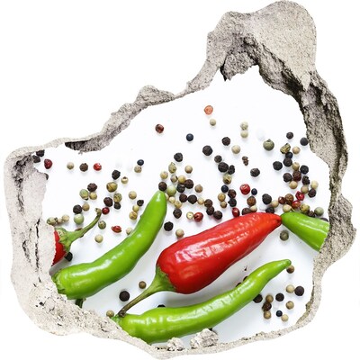 Diera 3D fototapety na stenu Sopkové ovocie