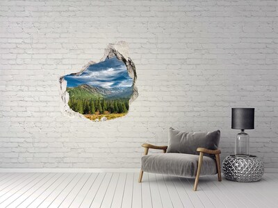 Diera 3D fototapety nálepka Jeseň v tatrách