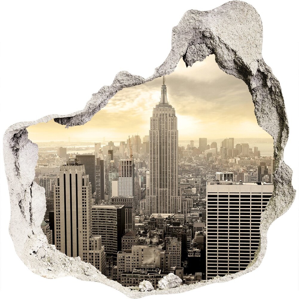 Samolepiaca nálepka fototapeta Manhattan new york city