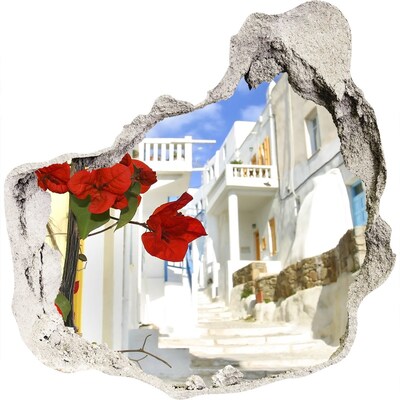 Fototapeta diera na stenu Mykonos grécko