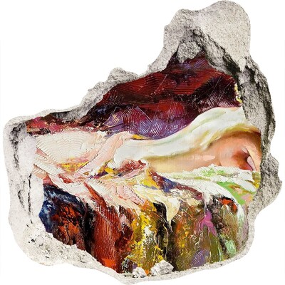 Nálepka fototapeta 3D výhľad Malebná horská krajina